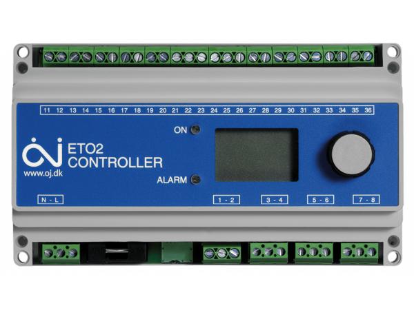 Magnum rail thermostaat temperatuur/vocht ETO2-4550