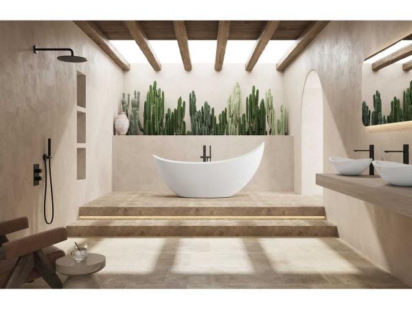 Vrijstaand design bad - solid surface