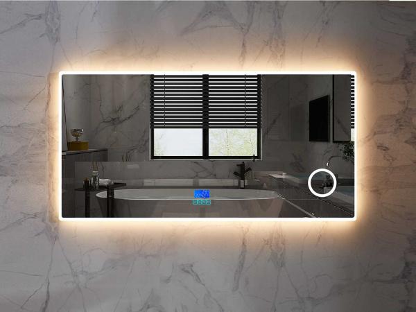 LED spiegel met bluetooth 120cm
