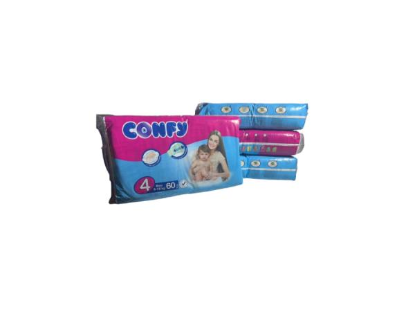 2x Confy Premium - Luiers Maat 4 (7-14kg) - 240 Luiers