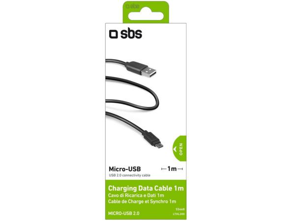 Sbs Usb-A Micro-Usb Kabel 1M