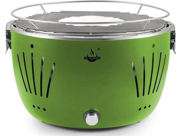 El Fuego-  Fire Beam Kansas - Tafelbarbecue Lotus - groen