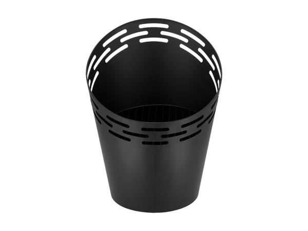 Esschert Design - Vuuremmer laser cut zwart strepen