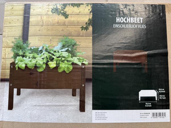 Esschert Design - Verhoogde moestuinbak inclusief worteldoek