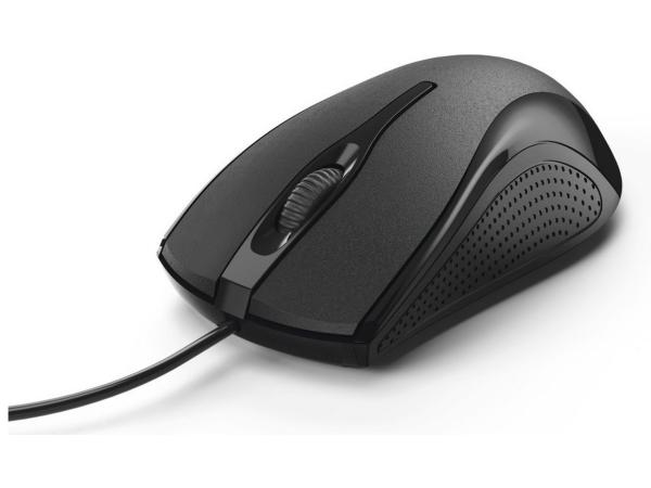 Hama Optische muis met 3 knoppen "MC-200", met kabel, zwart