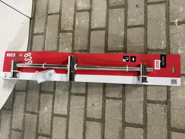 Aquasu - Basic Glijstang 60 cm - Chroom