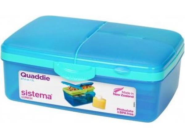 Sistema Quaddie Lunchbox 1,5L - Blauw