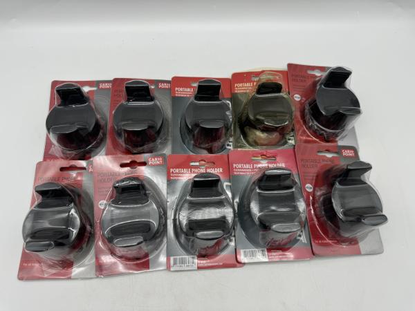 10 x Carpoint Telefoonhouder Rond