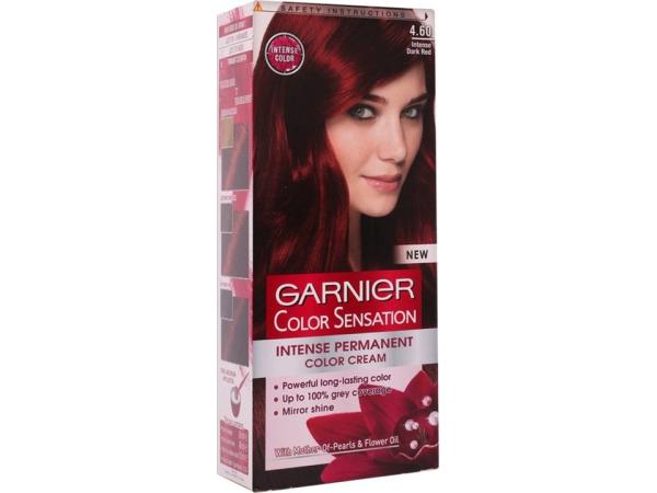 Garnier Color Sensation Intense Permanent Cream Dark Red