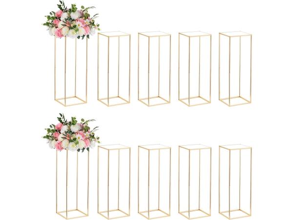 Nuptio 10 Stuks Gouden Vazen