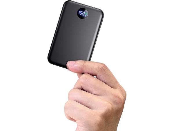 Power Bank, 22,5 W Mini PowerBank 15000mAh USB-C