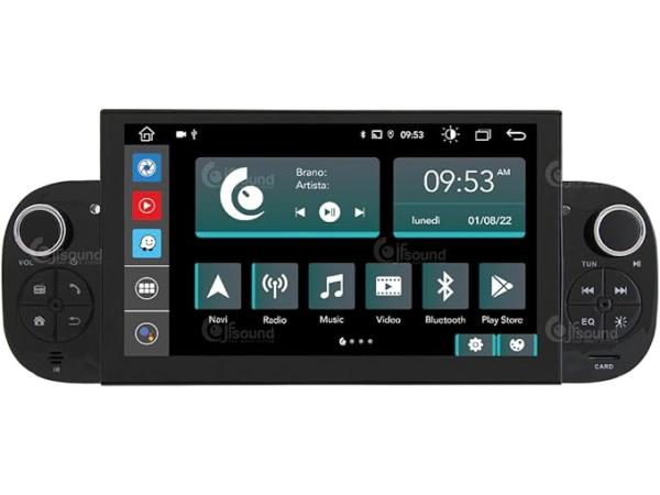 Autoradio voor Fiat Panda 2022 JF-132FP-X9C