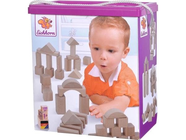 Eichhorn Natural Wooden Blocks