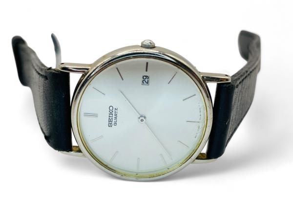 Seiko Quartz | Vintage Dress Watch met Datum