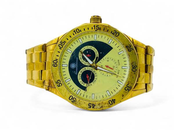 Constantin Durmont 123165 | Goudkleurig Multifunctie Horloge