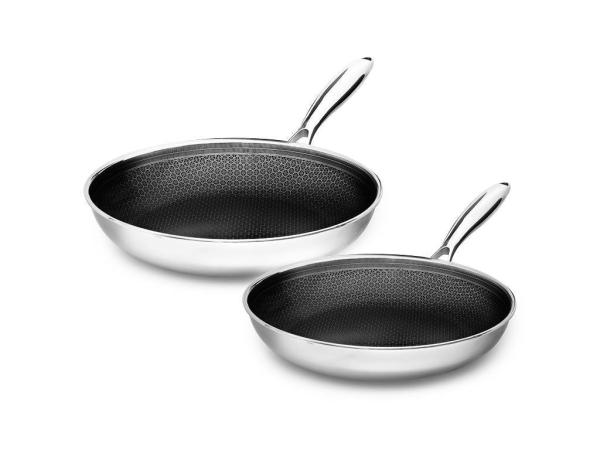 ONYX COOKWARE™ HYBRIDE ANTIAANBAK KOEKENPAN SET - 2-DELEN