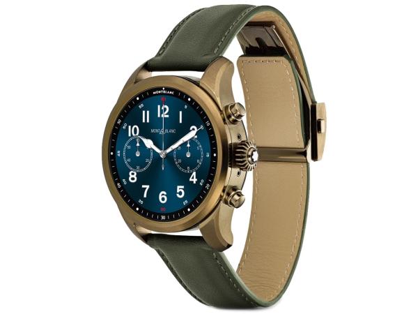 Montblanc Summit 2+ Smartwatch Edelstahl bronzefarben