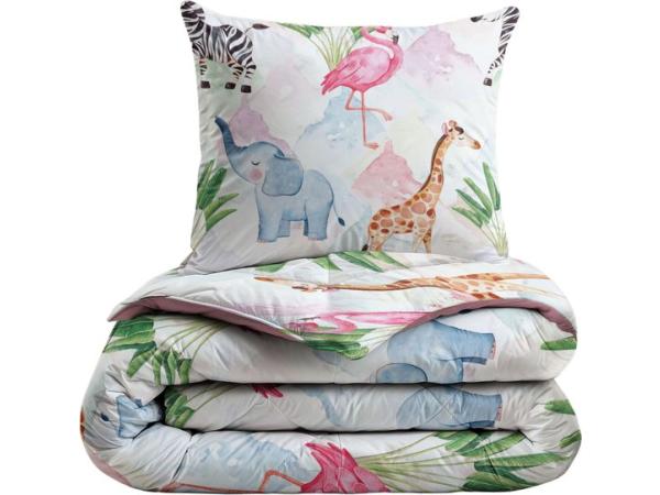 Kiddybed Colourful Animals 140x200