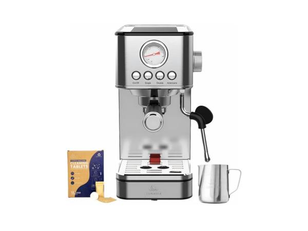LunaSea's RVS Pistonmachine - Espressomachine
