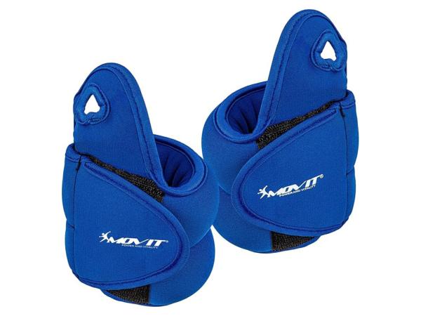 MOVIT® 2 set neopreen gewichtsmanchetten + duimlussen 1.5kg