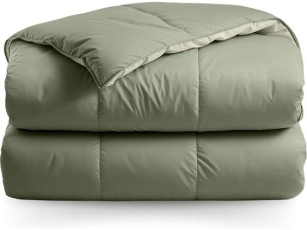Premiumbed Olive & Mint 140x200 dekbed zonder overtrek