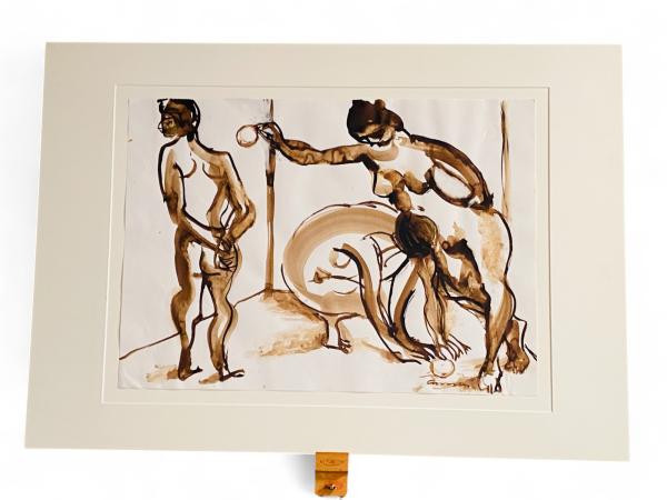 Groot Origineel Werk van Rob Aussen | Figuratieve Compositie