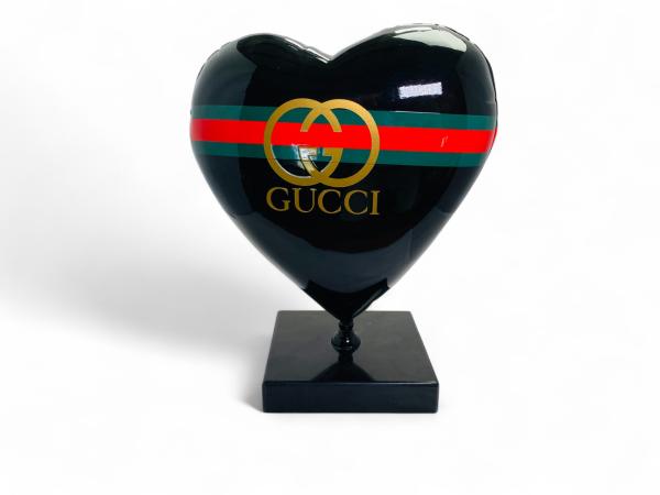 Uniek Cobra Art Amsterdam | Gucci Pop Art Hart Sculptuur