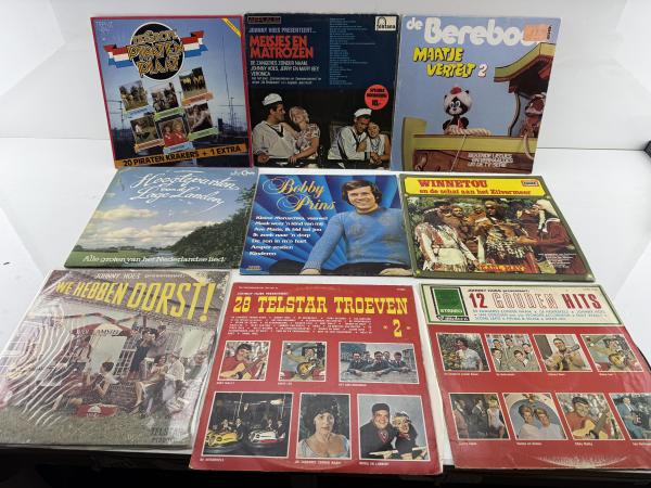 18x Diverse Nederlandstalige LP’s / Vinyls