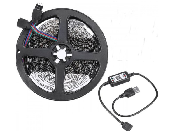 kleur veranderende USB LED strip - 1m1.PNG
