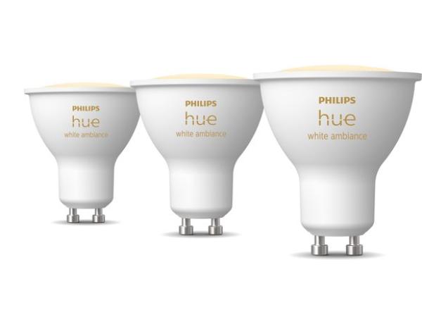 Philips Hue Spot - warm tot koel wit licht - 3 st.