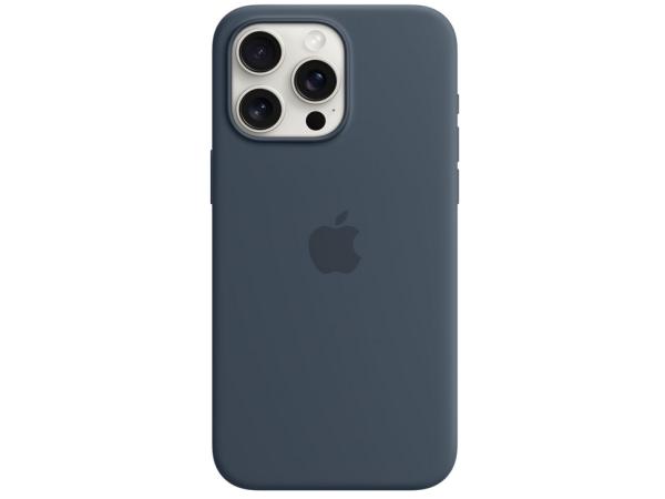 Apple siliconen hoesje met MagSafe voor iPhone 15 Pro Max 