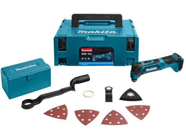 Makita accu multitool met accessoires TM30DZJX4 body