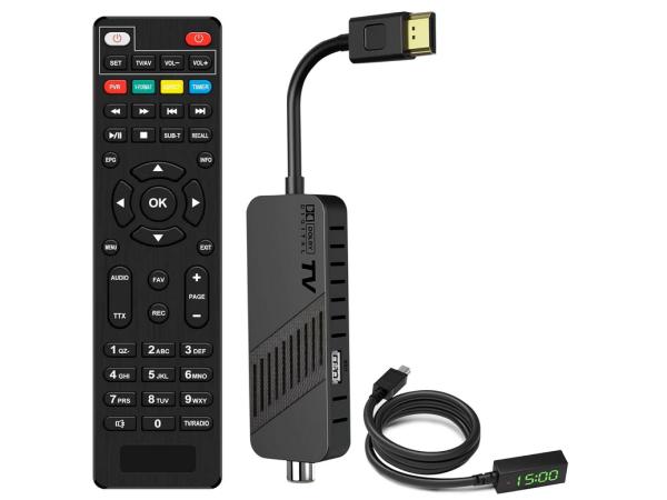 LEYF TDT Full HD 1080P DVB T2 Decoder