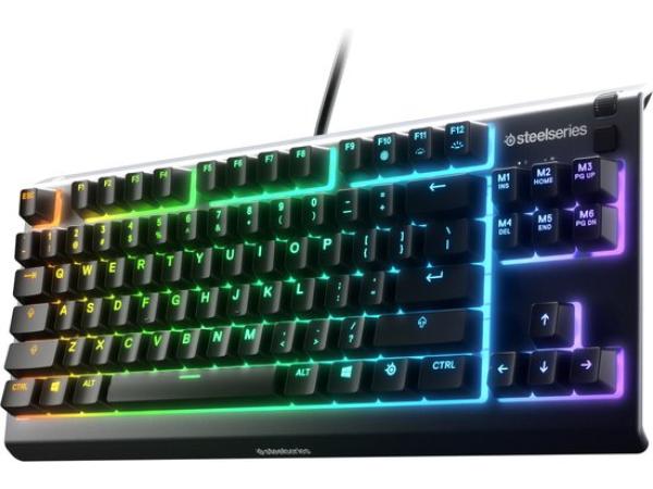 SteelSeries Apex 3 TKL - Zwart - RGB Gaming Toetsenbord