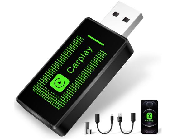 Lyssiefeel Draadloze Carplay Adapter voor iPhone