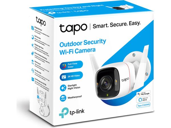 Tapo C320WS Beveiligingscamera buiten - 2K QHD