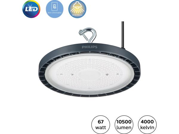 Philips -LED Highbay BY121P Coreline G5 Aluminium Grijs 126W