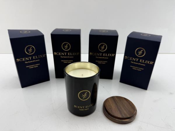 4x Scent Elixr - Fragrance Candle - Geurkaars