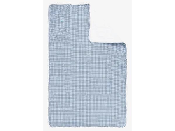2x Lief! Vichy Deken | 100x150cm | Blauw