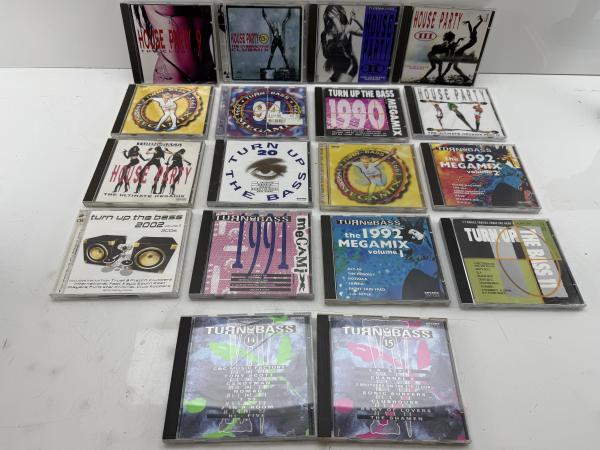 Unieke Verzameling CD’s – House Party & Turn Up The Bass