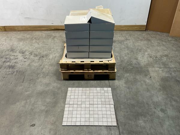 24,3m² Atlas Concorde vloertegels 30x30cm Flux mozaïek beton