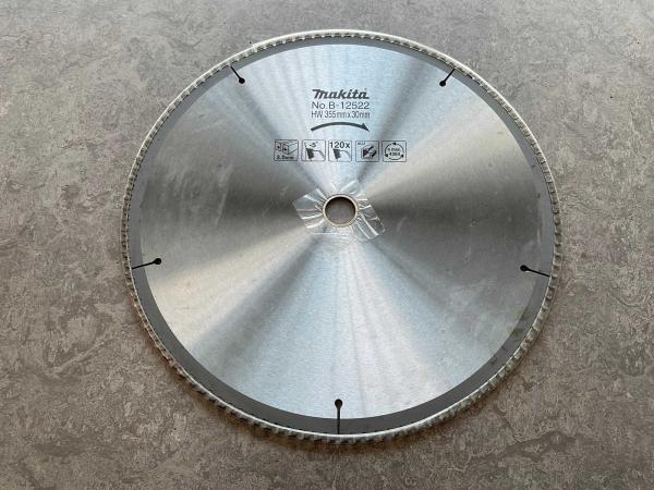 6x Makita cirkelzaagblad 355mm B-12522
