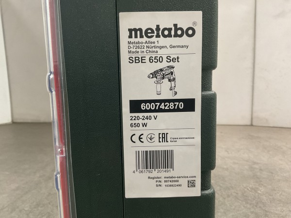 metabo-sbe-650-klopboormachine-mobiele-werkplaats-set