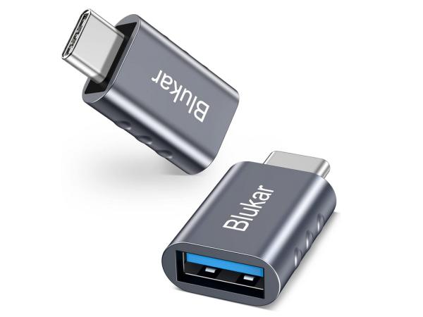 2x Blukar USB C to 3.0 OTG Adapter