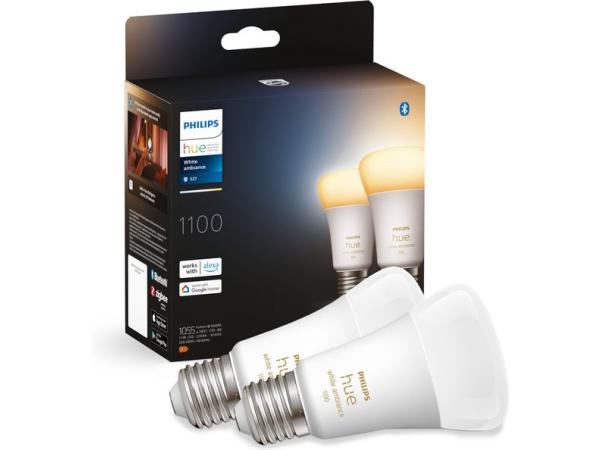 Philips Hue standaardlamp E27 2-pack Bluetooth