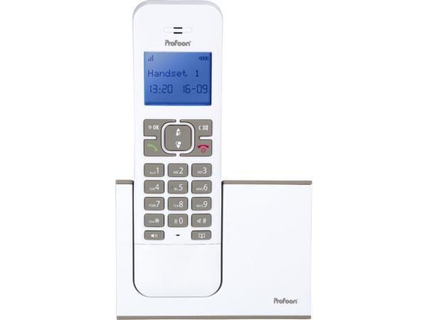 Profoon PDX-8400 WT/TE DECT Draadloze Telefoon
