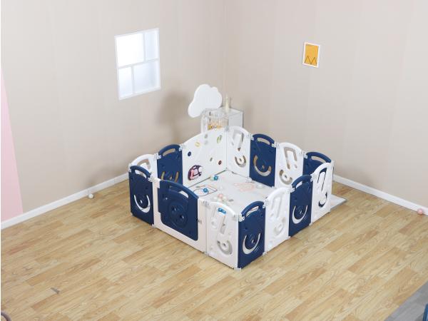 Kinderbox - Speelbox - Muziek - Blauw - 160 x 160 x 65cm