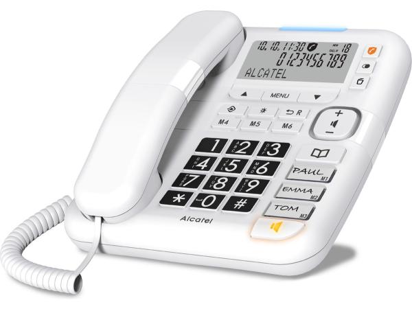 Alcatel TMAX70 Huistelefoon Vaste Lijn met grote toetsen