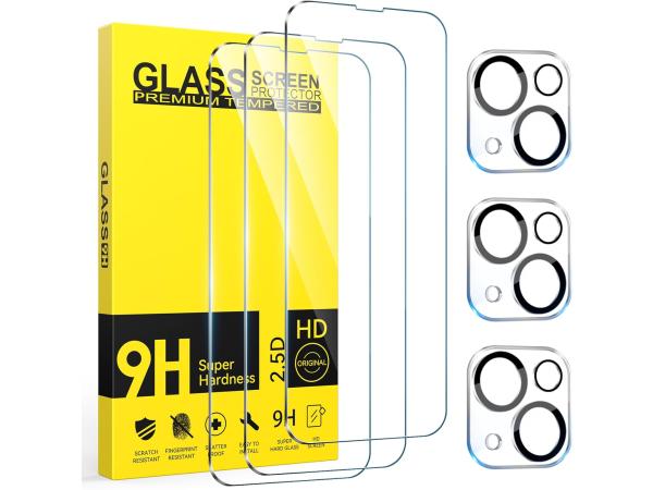 Niphabe 3 stuks gehard glas Screenprotector - iPhone 14