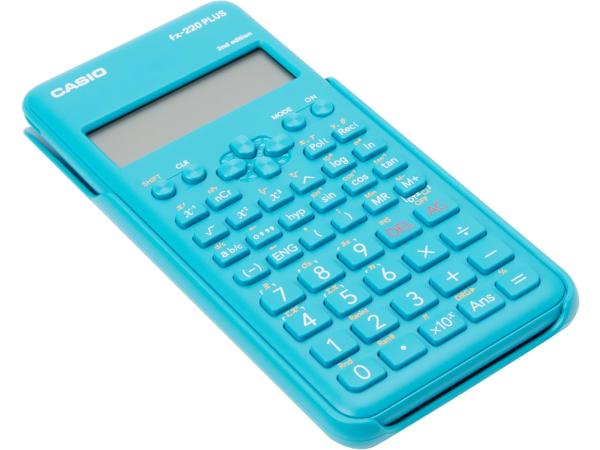 CASIO REKENMACHINE SCIENTIFIC FX-220PLUS-2 BLAUW